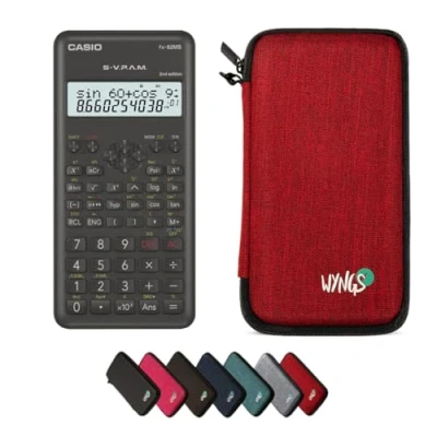 Abbildung von CALCUSO Sparpaket Rot mit Taschenrechner Casio fx 82 MS 2nd Edition