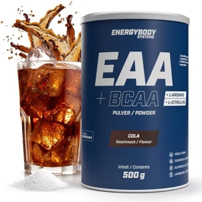 Abbildung von Energybody Systems EAA + BCAA Drink (500g) Cola
