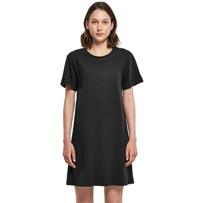 Abbildung von Build Your Brand Damen BY214 Ladies Tee Dress Kleid, Black, 4XL