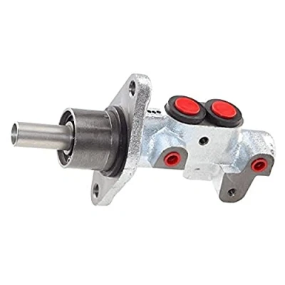 Abbildung von HELLA 8AM 355 501 791 Hauptbremszylinder 22,2 Grauguss M10 x 1 (x2) VOLKSWAGEN: GOLF 3, 3 Variant, SEAT: Ibiza 2