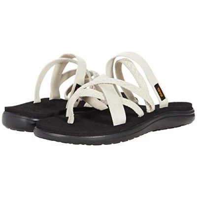 Abbildung von Teva VOYA Zillesa Zehentrenner, Damen, Größe: 39, Mahani white swan Schuhe