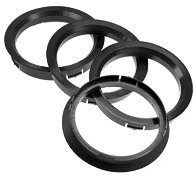 Abbildung von 4X Zentrierringe 76,0 x 66,6 mm schwarz Felgen Ringe Made in Germany