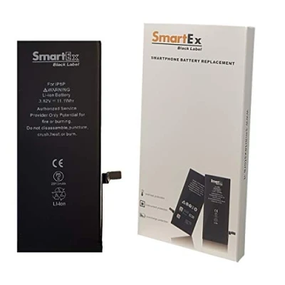 Abbildung von Smartex® Black Label Akku Batterie kompatibel mit iPhone 6 Plus 1715 mAh 2 Jahre Garantie