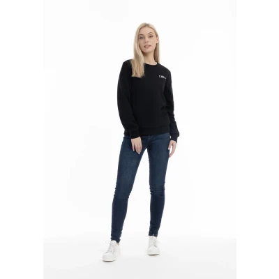 Abbildung von DREIMASTER Maritim Damen Sweatshirt XL / Schwarz 51% Baumwolle 49% Polyester