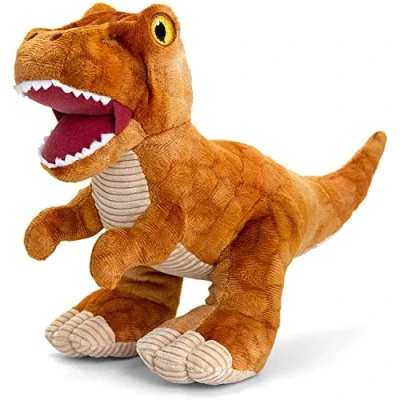 Abbildung von Deluxe Paws 100% recyceltes Plüsch Öko Spielzeug (Tyrannosaurus Rex)