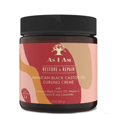 Abbildung von As I Am Restore &amp; Repair Jamaican Black Castor Oil Curling Creme 227g