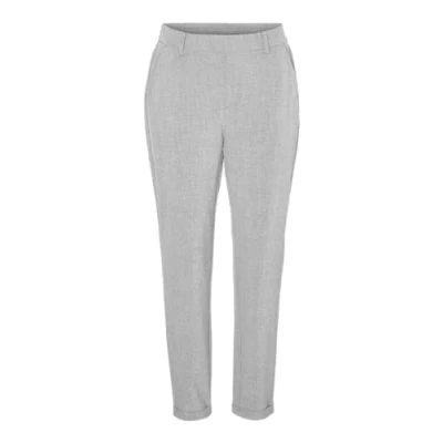 Abbildung von Vero Moda Vmmaya MONE Tailor Stoffhose, Damen, Größe: Sx30, Light grey melange