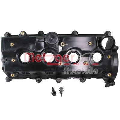 Abbildung von METZGER 2389235 Zylinderkopfhaube mit Ventildeckeldichtung, Dichtungen Schrauben, ohne Verschlussdeckel, Bolzen OPEL: Astra J Schrägheck
