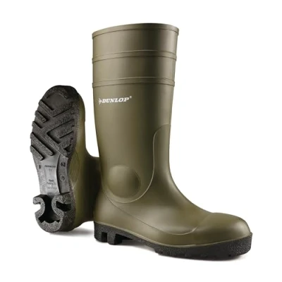 Abbildung von Dunlop Protomastor Gummistiefel, Herren, Größe: 36, Olive Gummi/textil