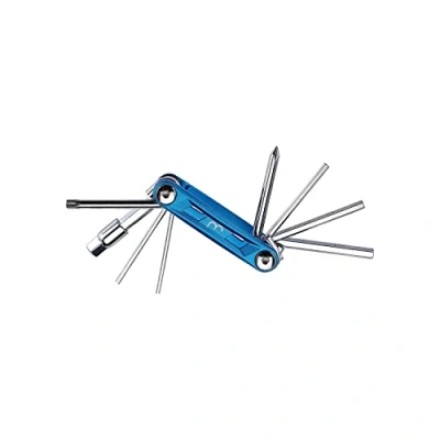 Abbildung von BBB Unisex Btl 48s Primefold Small Klappbares Multi tool Für Fahrräder, blue/Silver, S