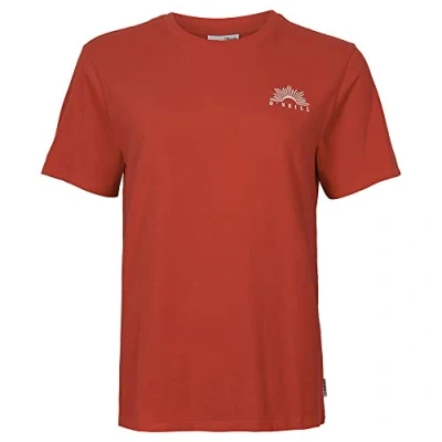 Abbildung von O&#039;NEILL Damen T Shirt mit kurzen Ärmeln Unterhemd, 13016 Rot (Sunrise Red), Small Medium