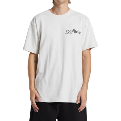 Abbildung von DC Shoes Transfer HSS Tshirt print, Größe: Small, Scvw snow heather