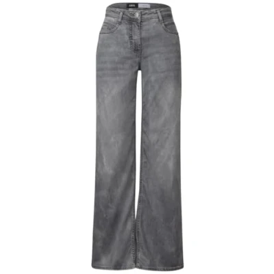 Abbildung von Cecil Loose FIT Wide Leg, Damen, Größe: 29x30, Grau