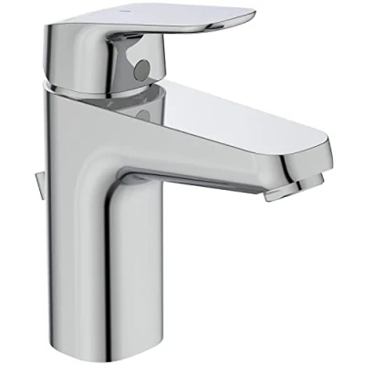 Abbildung von Ideal Standard Ceraflex Bluestart Waschtischarmatur mit hochziehbarem Bodenventil