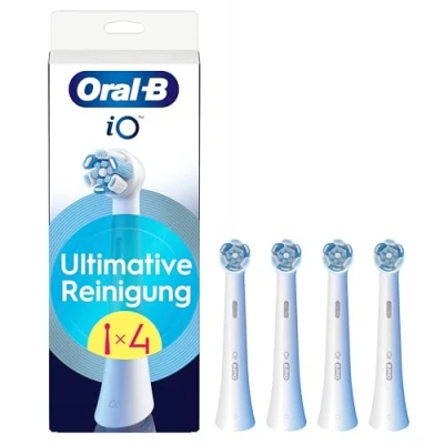 Abbildung von Oral B Aufsteckbürsten iO Ultimative Reinigung, für fortgeschrittene Tiefenreinigung und Plaque Entfernung