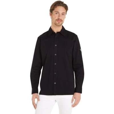 Abbildung von Calvin Klein Jeans Langarmhemd MONOLOGO BADGE SHIRT