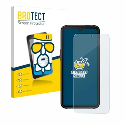 Abbildung von BROTECT Entspiegelungs Schutzglas für Samsung Galaxy Xcover 6 Pro Schutz Folie Panzerfolie Glas Matt [Extrem Kratzfest 9H, Anti Reflex]