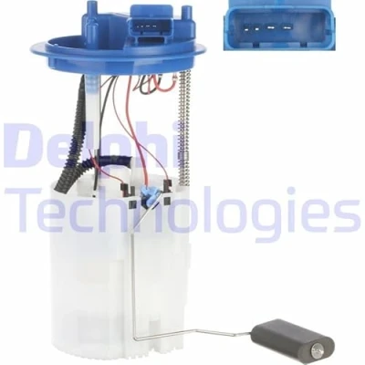 Abbildung von DELPHI FG2344 12B1 Kraftstoff Fördereinheit ohne Dichtung Drucksensor Benzin FIAT: 500 Schrägheck, Ducato III Pritsche / Fahrgestell