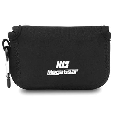 Abbildung von MegaGear Panasonic Lumix DC TS7/FT7 Ultraleichte Kameratasche aus Neopren Schwarz