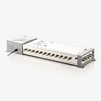 Abbildung von Fuba FMT 524 Multischalter 5/24 SAT 24 Teilnehmer/Receiver/TV mit Energiesparnetzteil Multiswitch Quattro und Quad LNB tauglich (digital, HDTV, UHD 4K/8K tauglich)