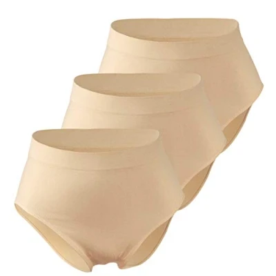 Abbildung von Yenita 3ER SET Microfaser Slip, Damen, Größe: Medium, Haut