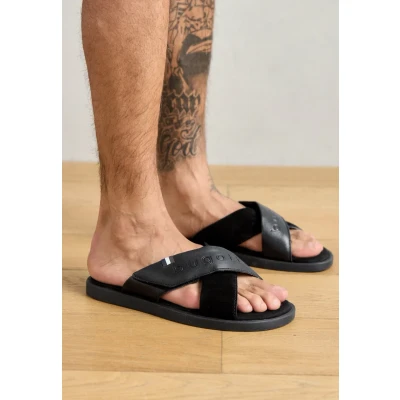 Abbildung von bugatti Riemensandalette, Herren, Größe: 41, Black Schuhe