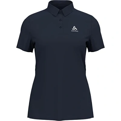 Abbildung von ODLO Cardada Poloshirt, Damen, Größe: Medium, Dark sapphire