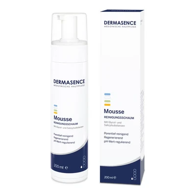 Abbildung von Dermasence Reinigungsschaum Mousse CC Cream, Größe: 200 ml, Weiß