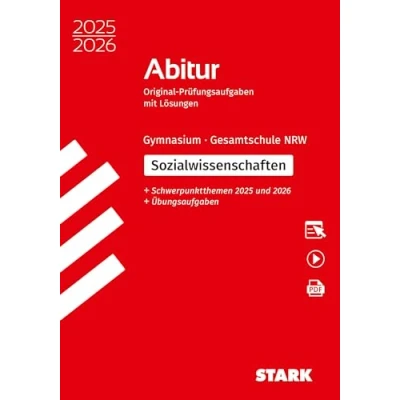 Abbildung von STARK Abiturprüfung NRW 2025/26 Sozialwissenschaften GK/LK