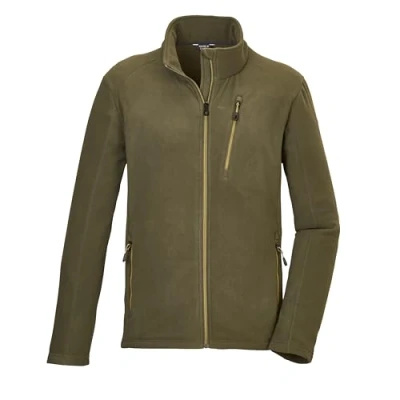 Abbildung von killtec Herren Fleecejacke mit Stehkragen KOW 84 MN FLC JCKT, dark moss, 4XL, 41826 000