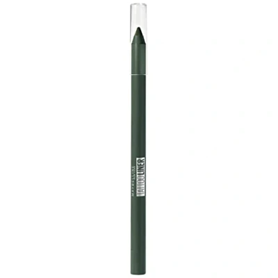 Abbildung von Maybelline New York Gel Eyeliner, Wasserfester und langanhaltender Stift, Bis zu 36 Stunden Halt, Tattoo Liner Pencil, Farbton: 817 Vivid Green