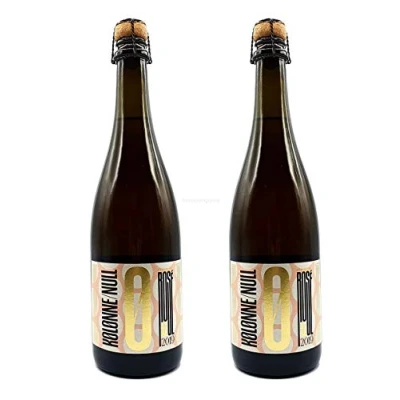 Abbildung von Kolonne Null 2er Set Alkoholfreier Rose Rosé PRICKELND mit Korken 2x 0,75L