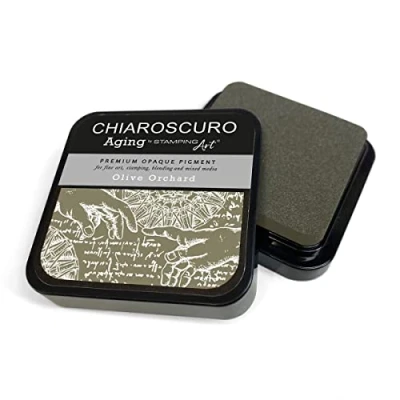 Abbildung von Ciao Bella Chiaroscuro Aging Ink Pad Olive Orchard (PKA108)