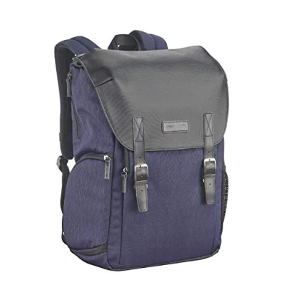 Abbildung von Cullmann Bristol Daypack 600+, dunkelblau, Kamerarucksack mit Notebook Fach, Vintage