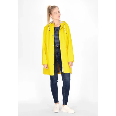 Abbildung von SCHMUDDELWEDDA Damen Regenmantel XXL / Gelb 100% Polyester