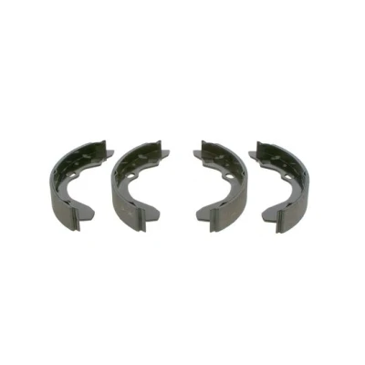 Abbildung von BOSCH 0 986 487 417 Bremsbacken 200 36 MAZDA: FAMILIA 5, 4, 323 P V Schrägheck