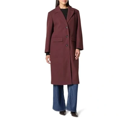 Abbildung von The Drop Liam Lockerem Schnitt Mäntel, Decadent Chocolate, M