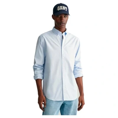 Abbildung von GANT Herren REG Pinpoint Oxford Shirt Klassisches Hemd, Light Blue, Standard