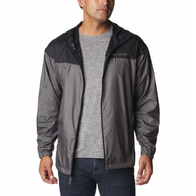 Abbildung von Columbia Windbreaker &quot;Flash Challenger Novelty Windbreaker&quot;, mit Kapuze