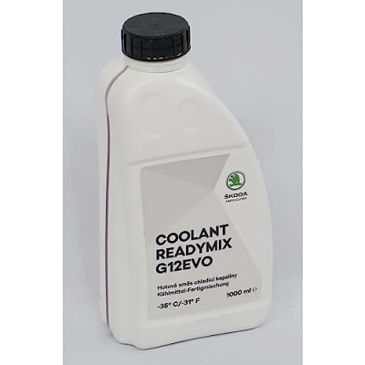 Abbildung von Skoda 000096320JG Kühlflüssigkeit G12evo Kühlmittel Fertigmischung 1L Flasche
