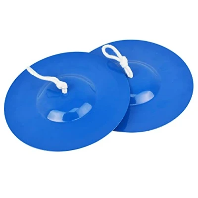Abbildung von A Star 8 Zoll Metallbeckenpaar Blau