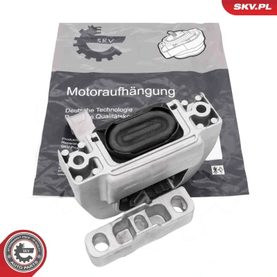 Abbildung von ESEN SKV 75SKV102 Motorlager rechts Hydrolager Aluminium, Gummi 169mm 127mm VOLKSWAGEN: Passat B8 Variant, Golf 7 Schrägheck, Variant