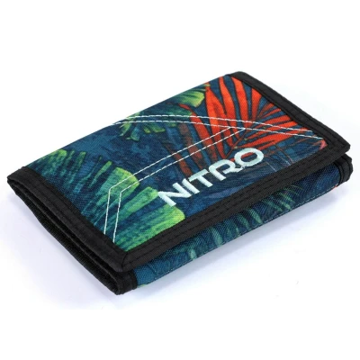 Abbildung von Nitro Geldbörse Wallet Nylon 14x10 Tropical bunt grün