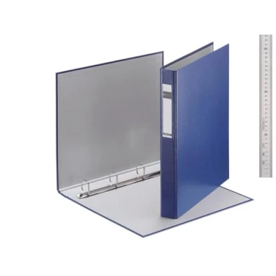 Abbildung von LEITZ Ringbuch 4 Ringe DIN A4 cm blau