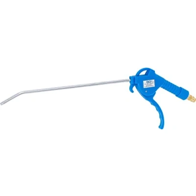 Abbildung von BGS 3207 Druckluft Ausblaspistole 250 mm Drukluftpistole Griff aus blauem Nylon Fiberglas