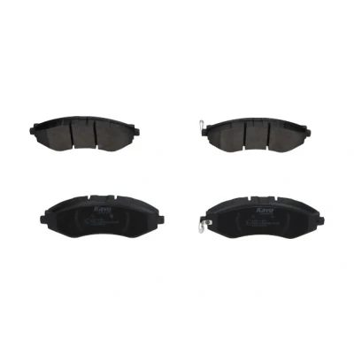 Abbildung von KAVO PARTS KBP 1001 Bremsbelagsatz mit akustischer Verschleißwarnung CHEVROLET: Nubira Kombi, Epica Limousine, Aveo / Kalos Schrägheck