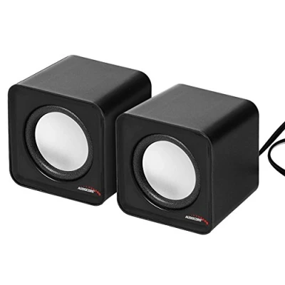 Abbildung von Audiocore AC870 Stereo, 2.0 PC Lautsprecher (6 W, Lautstärkeregelung)