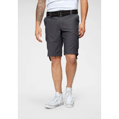 Abbildung von Bruno Banani Cargoshorts, (Set, 2 tlg., mit abnehmbarem Gürtel), modischer Struktur