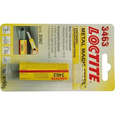 Abbildung von LOCTITE 3463 396913 Metall Klebstoff Epoxidharz Blisterpack aushärtend, überlackierbar grau 50