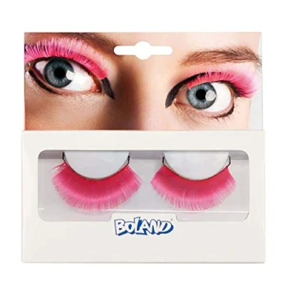 Abbildung von Boland Selbstklebende Wimpern Basic, 1 Paar, künstliche Wimpern, einfaches Auftragen, Augenaufschlag, Mottoparty, Karneval